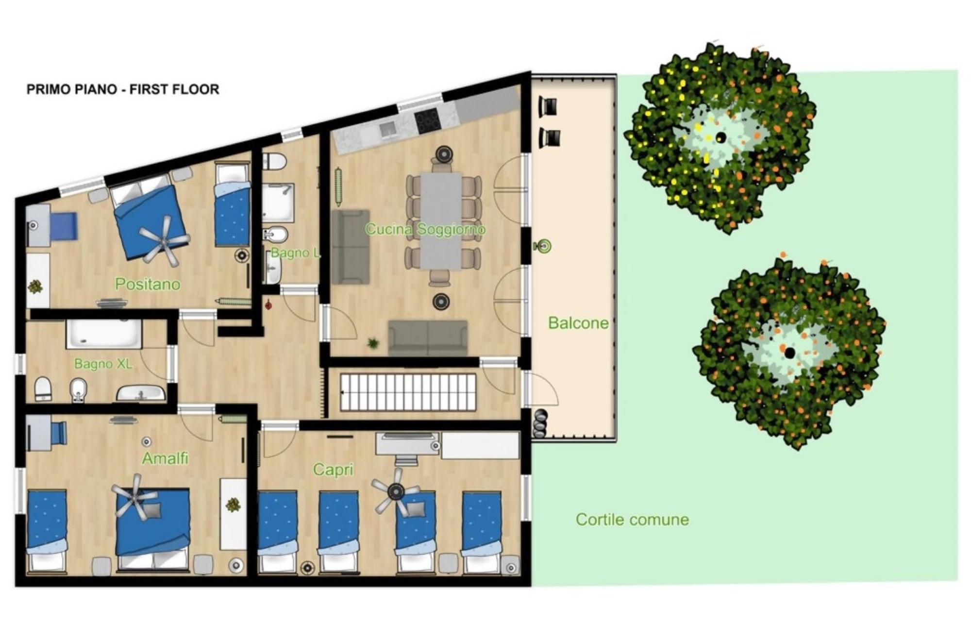 La Terrazza Family Holidays - Sorrento Coast Sant'Agnello Exterior foto